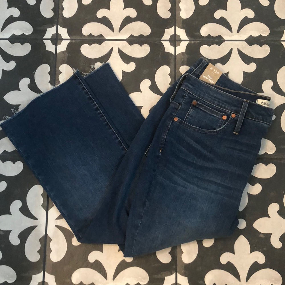 NWT MADEWELL 33P JEANS - DEMI BOOT CUT
